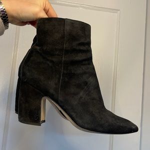 Sam Edelman black suede boots